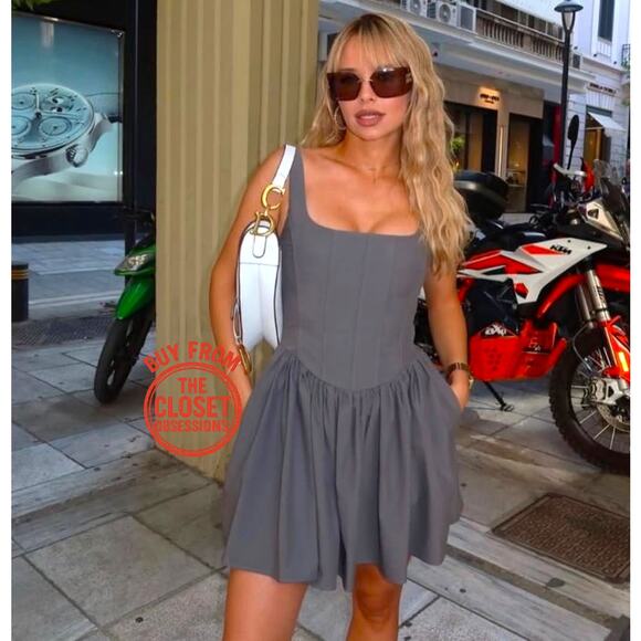 ZARA BLOGGER FAVE!!! A-line Short Dress NWT - Picture 15 of 17